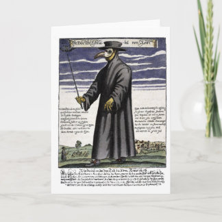 The Plague Doctor. Card