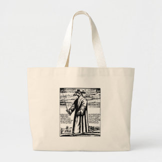 The Plague Doctor. Large Tote Bag