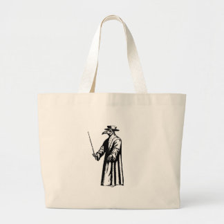 The Plague Doctor. Large Tote Bag