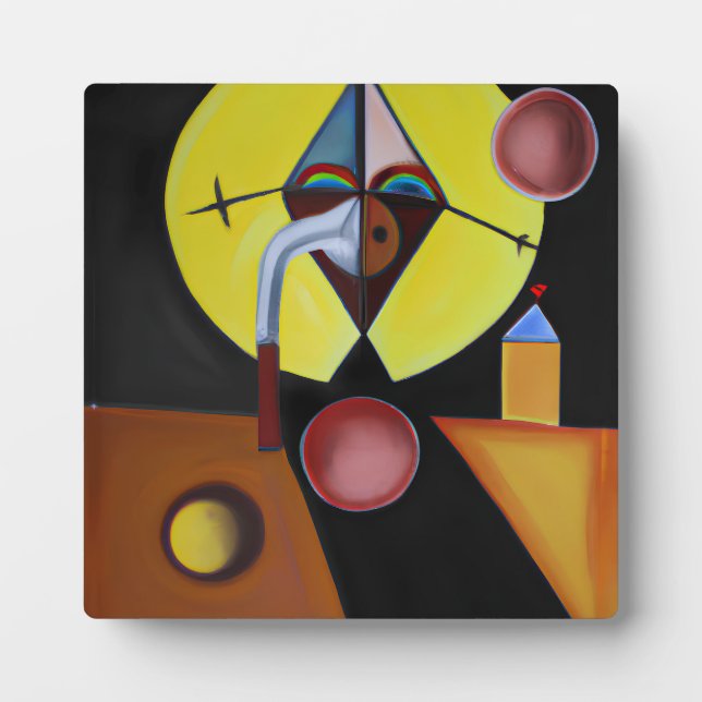 The Plague Doctor - Oil Painting Plaque (Front)