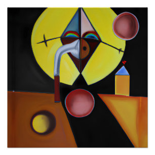 The Plague Doctor - Oil Painting Poster