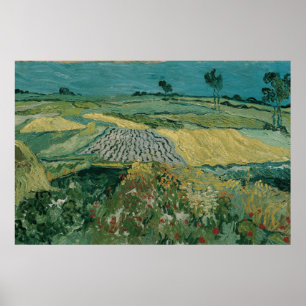 The Plain of Auvers - Vincent van Gogh Poster