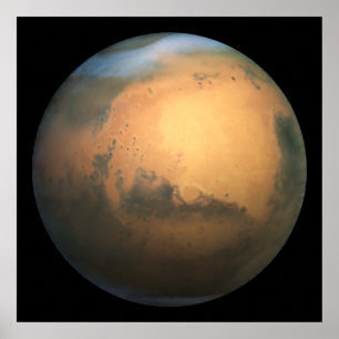 The Planet Mars - 3D Effect Poster