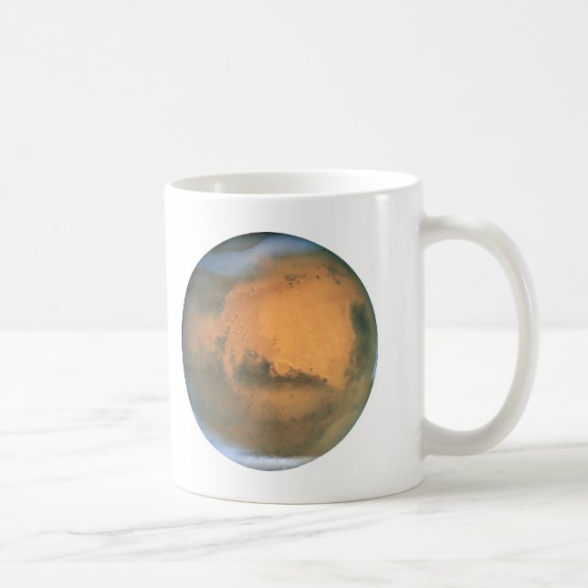 The Planet Mars Coffee Mug (Right)