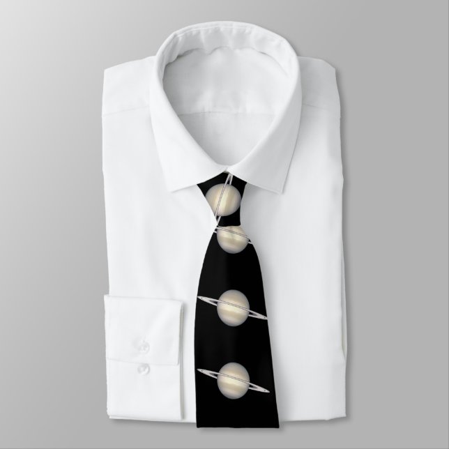 The Planet Saturn Tie (Tied)