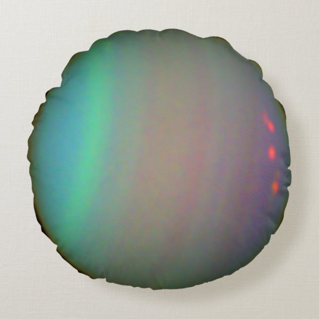The Planet Uranus Round Cushion (Front)