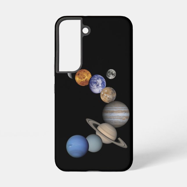 The Planets of Our Solar System Samsung Galaxy S22 Case (Back)