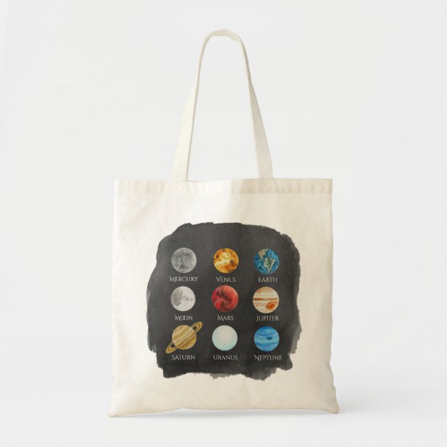 The Planets Tote Bag (Front)