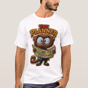 The Planner Embroidered Patch Style Explorer T-Shirt
