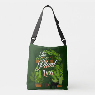 The Plant Lady | Green Thumb | Houseplant Addict  Crossbody Bag