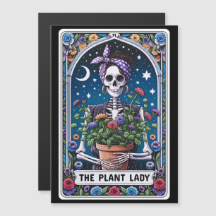 "The Plant Lady" Tarot Card Magnet