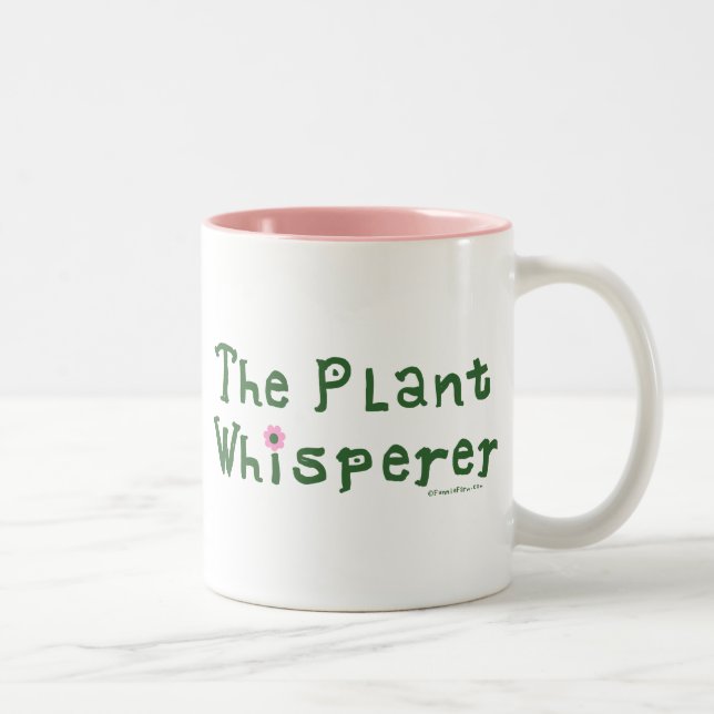 The plant whisperer Two-Tone coffee mug (Right)
