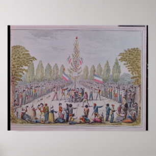 The Plantation of a Liberty Tree Poster