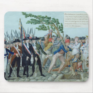 The Planting of a Tree of Liberty, c.1789 Mouse Pad