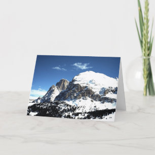 The Plattkofel and Langkofel Italy Holiday Card