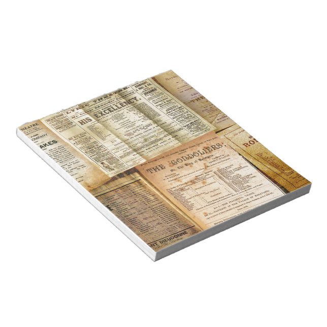 The Playbills Notepad (Angled)