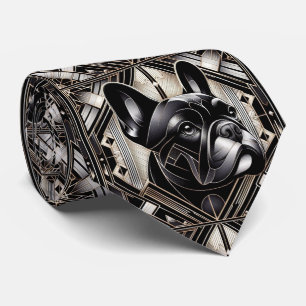 The Playful Dog Lover French Bulldog Dog Daddy Tie