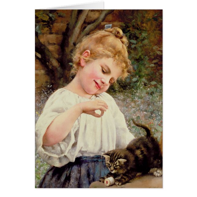 The Playful Kitten (Front)