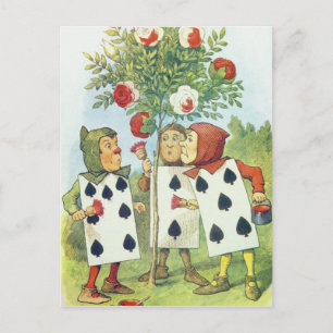 The Playing Cards Painting the Rose Bush