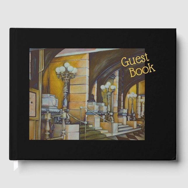 The Plaza Hotel, NYC Guest Book (Front)