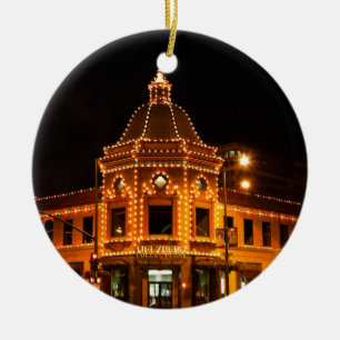 The Plaza Lights of Kansas City Ceramic Ornament