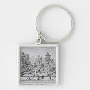 The pleasure garden and Pavilion of Pope Pius IV ( Key Ring
