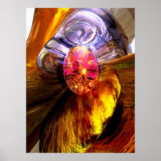 The Pleasure Palace abstract Poster (Front)