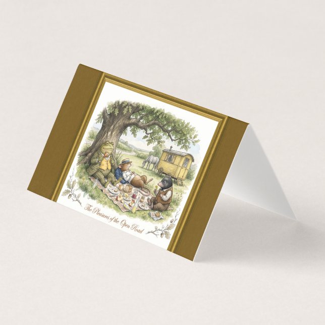 The Pleasures of the Open Road Wind in the Willows (Front)