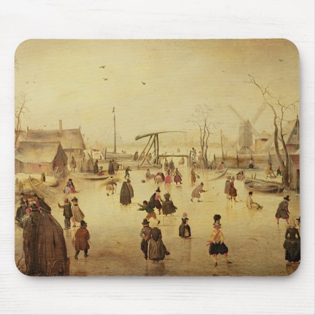 The Pleasures of Winter Mouse Pad (Front)