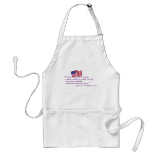The Pledge of Allegiance - 1892 Standard Apron