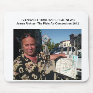 The Plein-Air Competition: Evansville 2012 Mouse Pad