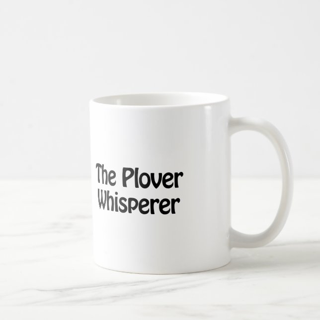 the plover whisperer coffee mug (Right)