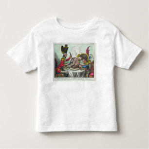The Plum Pudding in Danger, 1805 Toddler T-Shirt