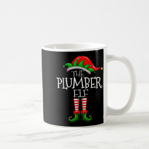 The Plumber Elf Christmas Gift, Plumbing Xmas Paja Coffee Mug