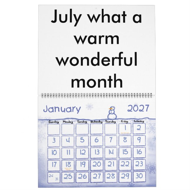 The Poem Calendar (Jan 2027)