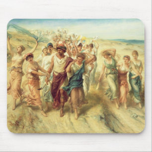 The Poet Anacreon (570-485 BC) with his Muses, 189 Mouse Pad