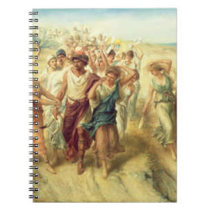 The Poet Anacreon (570-485 BC) with his Muses, 189 Notebook