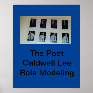 The Poet Caldwell Lee Role Modelling Poster