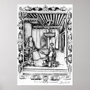 The poet George Gascoigne Poster