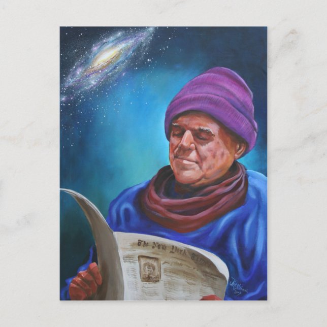 The Poet Postcard (Front)