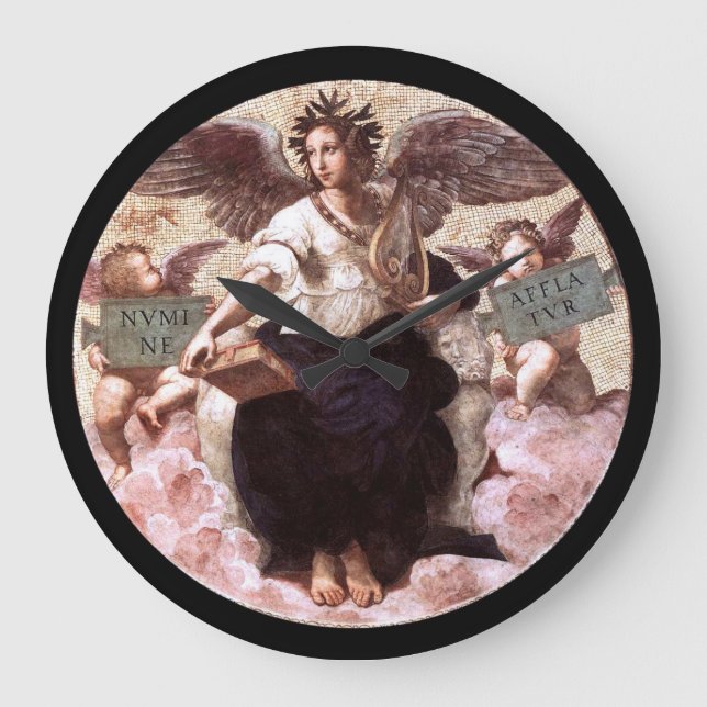 THE POETRY LARGE CLOCK (Front)