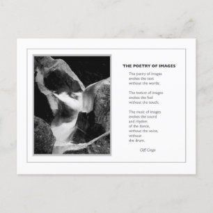 THE POETRY OF IMAGES POSTCARD