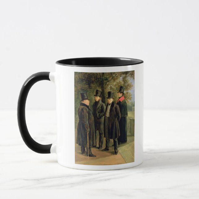 The Poets Aleksandr Pushkin Mug (Left)