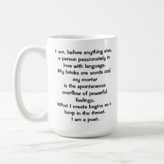 The Poet's Creed Mug