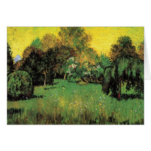 The Poet's Garden by Vincent van Gogh.
