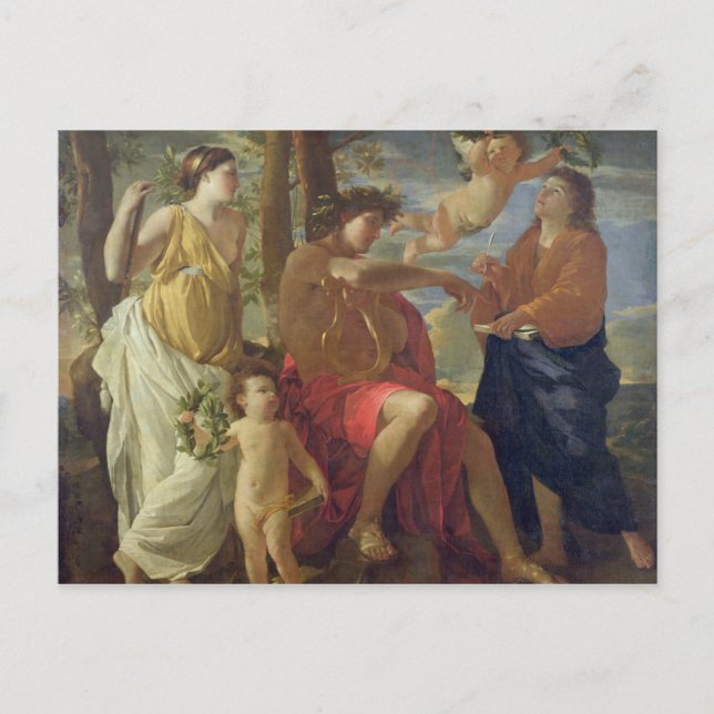 The Poet's Inspiration Postcard (Front)