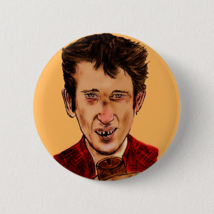 THE POGUES 6 CM ROUND BADGE