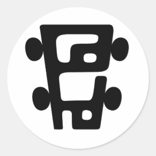 The PoHo Sticker. Classic Round Sticker