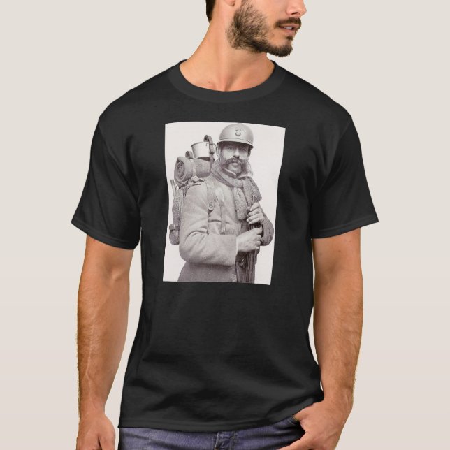 The Poilu serving in the Great War T-Shirt (Front)
