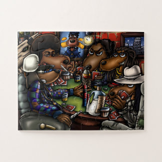 The Poker Dogs Jigsaw Puzzle